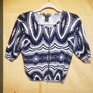 Chelsea & Theodore Crop Sweater